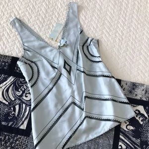 Tracy Reese Satin Blouse